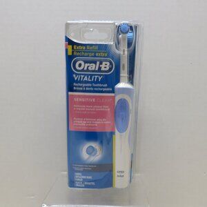 Oral-B-Vitality Rechargeable Toothbrush Sensitive Gum Care NEW Untested.
